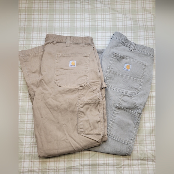 Carhartt Other - 2 pair 38×32 Carhartt Jeans